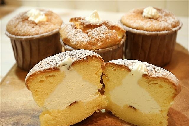 生シフォンシューケーキの作り方 レシピ コリスのお菓子作りブログ