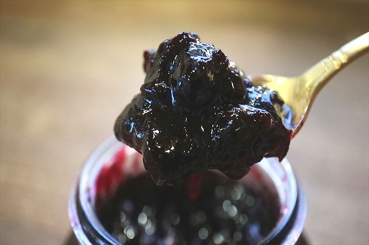 ブルーベリージャムの作り方 レシピ 自家製手作りジャム コリスのお菓子作りブログ