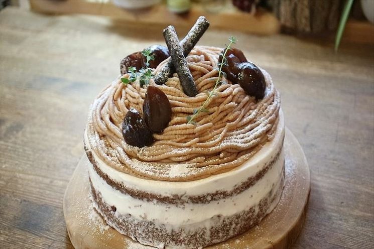 モンブランショートケーキの作り方 レシピ コリスのお菓子作りブログ
