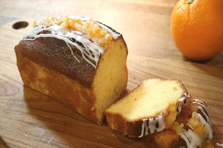 オレンジパウンドケーキの作り方 レシピ コリスのお菓子作りブログ