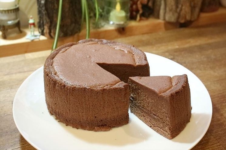 天使のチョコレートスフレケーキの作り方 レシピ コリスのお菓子作りブログ