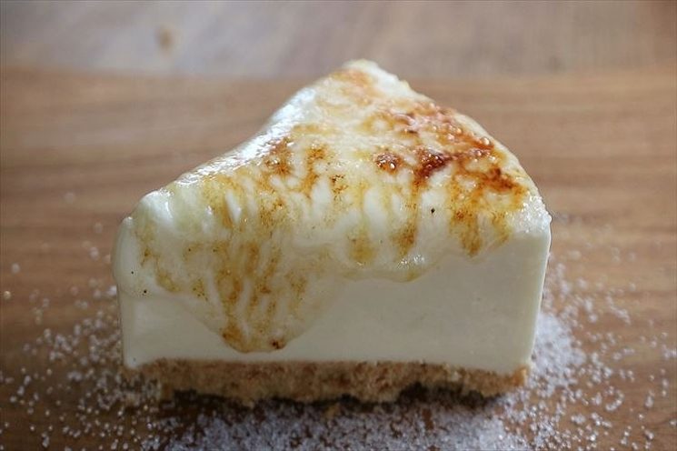 レアチーズブリュレの作り方 レシピ コリスのお菓子作りブログ